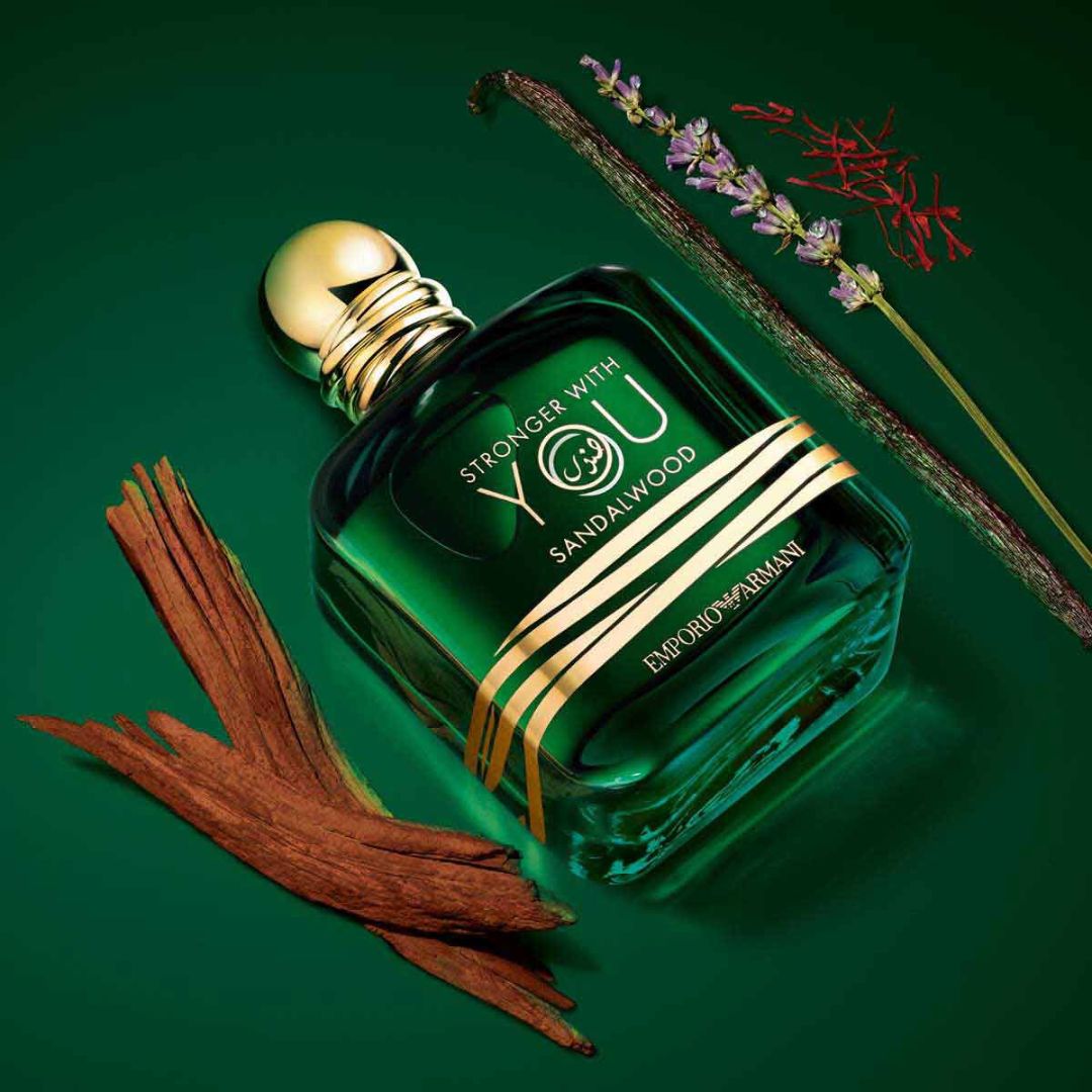 Emporio Armani Stronger With You Sandalwood EDP 100ML אמפוריו ארמני בושם יוניסקס סנדלווד-GLAM42