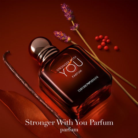 Emporio Armani Stronger With You Parfum 100ml בושם ארמני לגבר-GLAM42