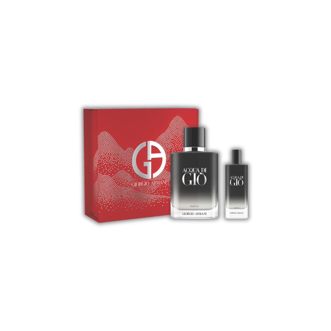 Giorgio Armani Set Acqua Di Gio Parfum 100ml + 15ml מארז בישום ארמני לגבר - GLAM42