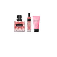מארז מהודר לאישה – Born In Roma Donna EDP 100 מ"ל + תחליב גוף 50 מ"ל + בושם 15 מ"ל Valentino-GLAM42