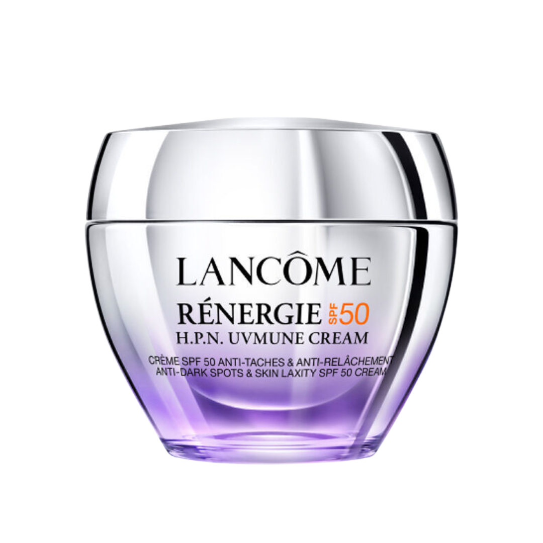 Lancome Renergie H.P.N UVmune Cream SPF50 50ML לנקום קרם רנרג'י לצמצום מראה כתמים ולמיצוק העור-GLAM42