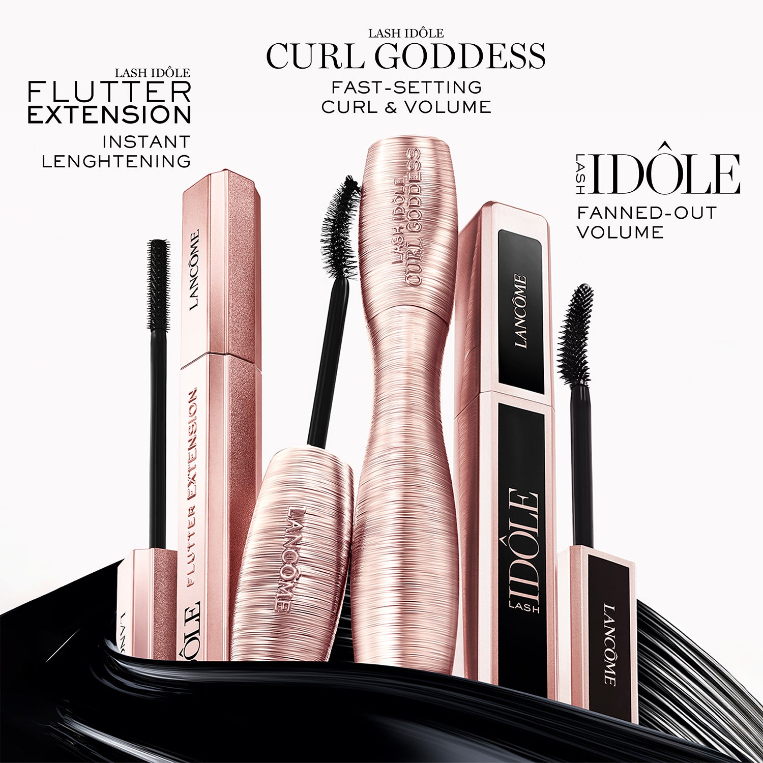 Curl Goddess Black לנקום מסקרה לאש איידול שחורה