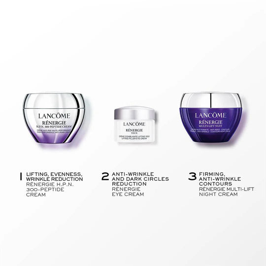 Rénergie Peptide Cream 15ml Set לנקום רנרג'י ערכת טיפוח אנטי-אייג'ינג