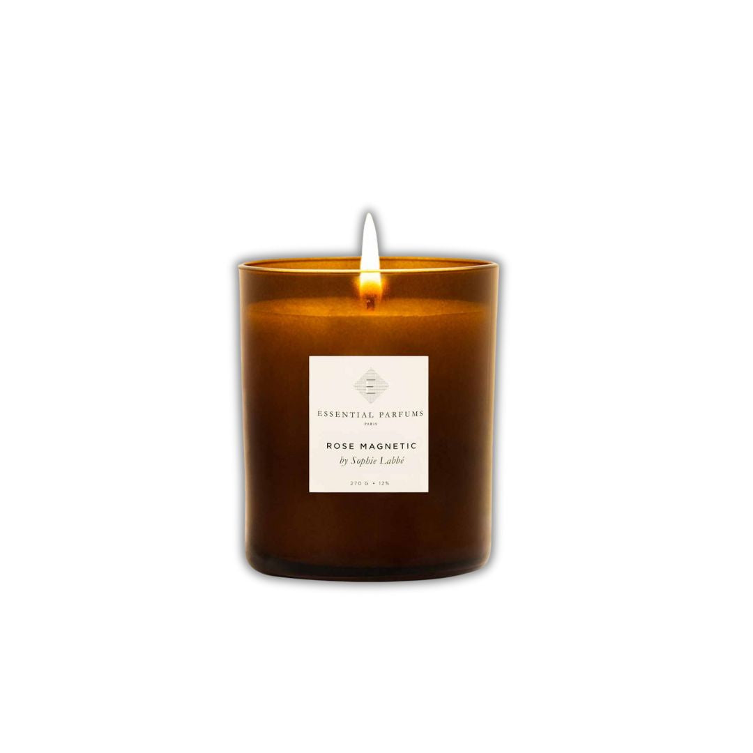 Essential Parfums Rose Magnetic by Sophie Labbé Candle 270g אסנשיאל פרפיום נר בניחוח