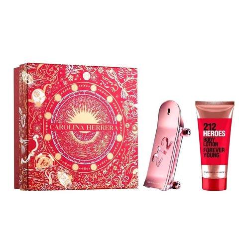 Carolina Herrera - 212 Heroes 2PCS EDP For Women 80ML + BL 100ML-GLAM42