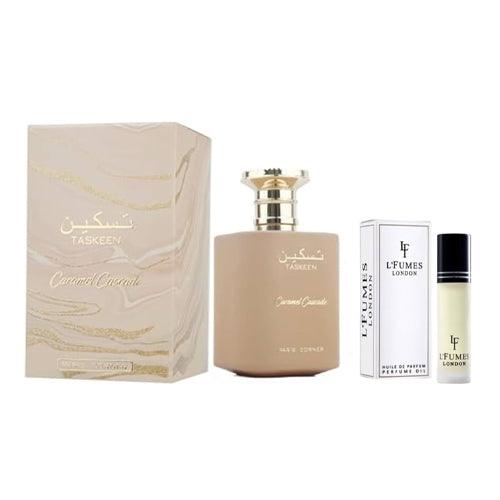 Paris Corner - Taskeen Caramel Cascade EDP Unisex 100ML - GLAM42