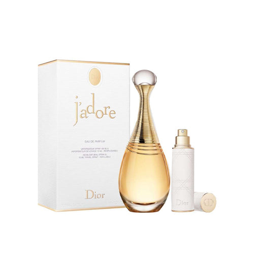 Christian Dior - J'adore 2 PCS EDP For Women 100ML + Refillable Bottle 10ML