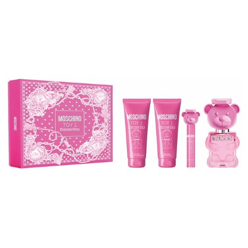 Moschino - Toy 2 Bubble Gum 4PCS EDT For Women 100ML + BL 100ML + SG 100ML + Mini 10ML