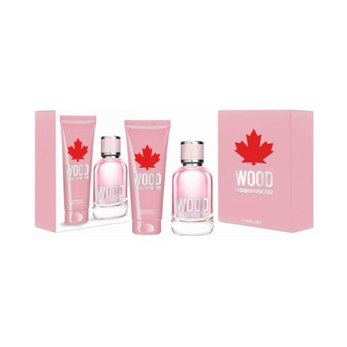 Dsquared2 - Wood For Her 2PCS EDT For Women 100ML + BL 100ML-GLAM42