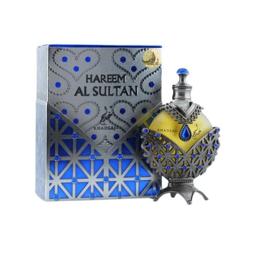 Khadlaj - Hareem Al Sultan Antique Blue Perfume Oil Unisex 35ML-GLAM42
