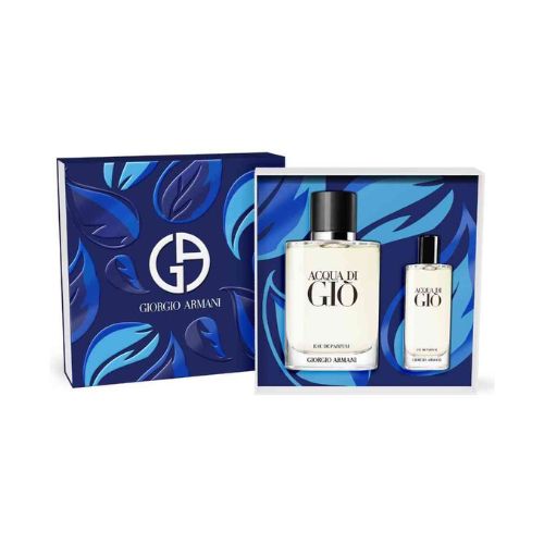 Giorgio Armani - Acqua Di Gio 2PCS EDP For Men 100ML + Mini 15ML-GLAM42