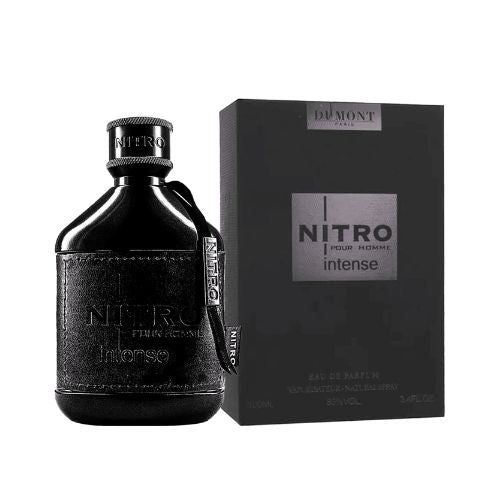Dumont - Nitro Black Intense EDP For Men 100ML-GLAM42