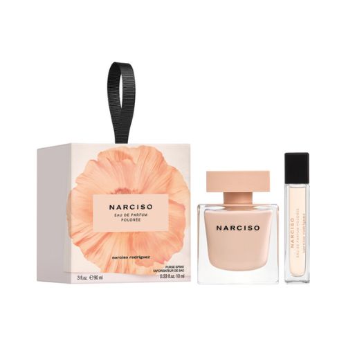נרסיסו פודרה מארז 2 חלקים אדפ לאישה 90 מ"ל + בושם מוקטן 10 מ"ל - נרסיסו רודריגז