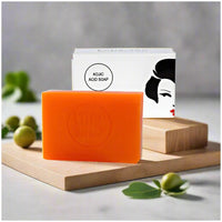 Kojie San Skin Lightening Soap סבון ניקוי עם חומצה קוג'ית למראה עור אחיד