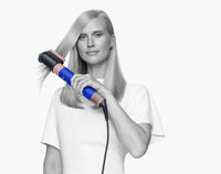Dyson Airwrap Long HS05 דייסון מעצב שיער מהדורה מתנה בגווני כחול סומק