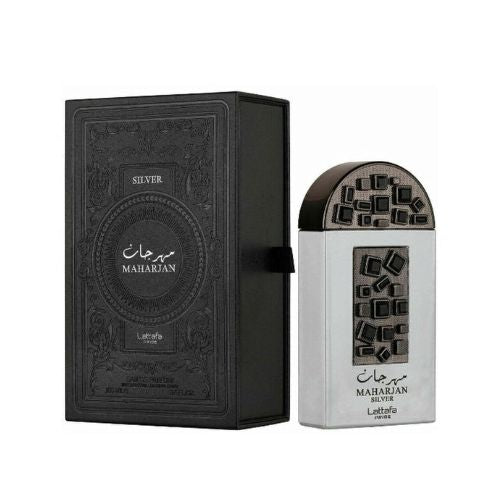 Lattafa - Maharajan Silver EDP Unisex 100ML-GLAM42