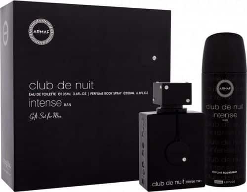 Armaf Club De Nuit Edt intense 100ml+200ml Deo Set מארז בישום ארמף לגבר-GLAM42