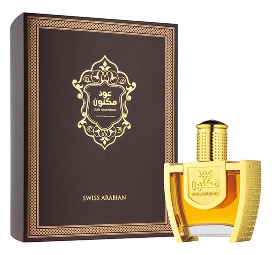 Swiss Arabian Oud Maknoon Edp 45ML Unisex סוויס ערביאן אוד מקנון אדפ יוניסקס-GLAM42