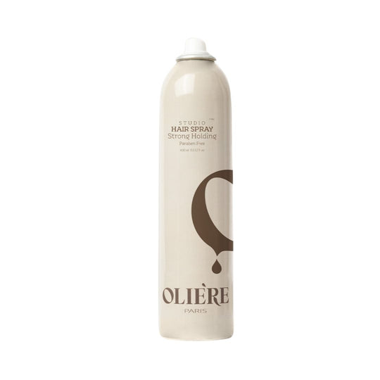Oliere Paris Studio Hair Spray Strong Holding 400ML | אולייר ספריי מקבע לשיער 400 מ"ל-GLAM42