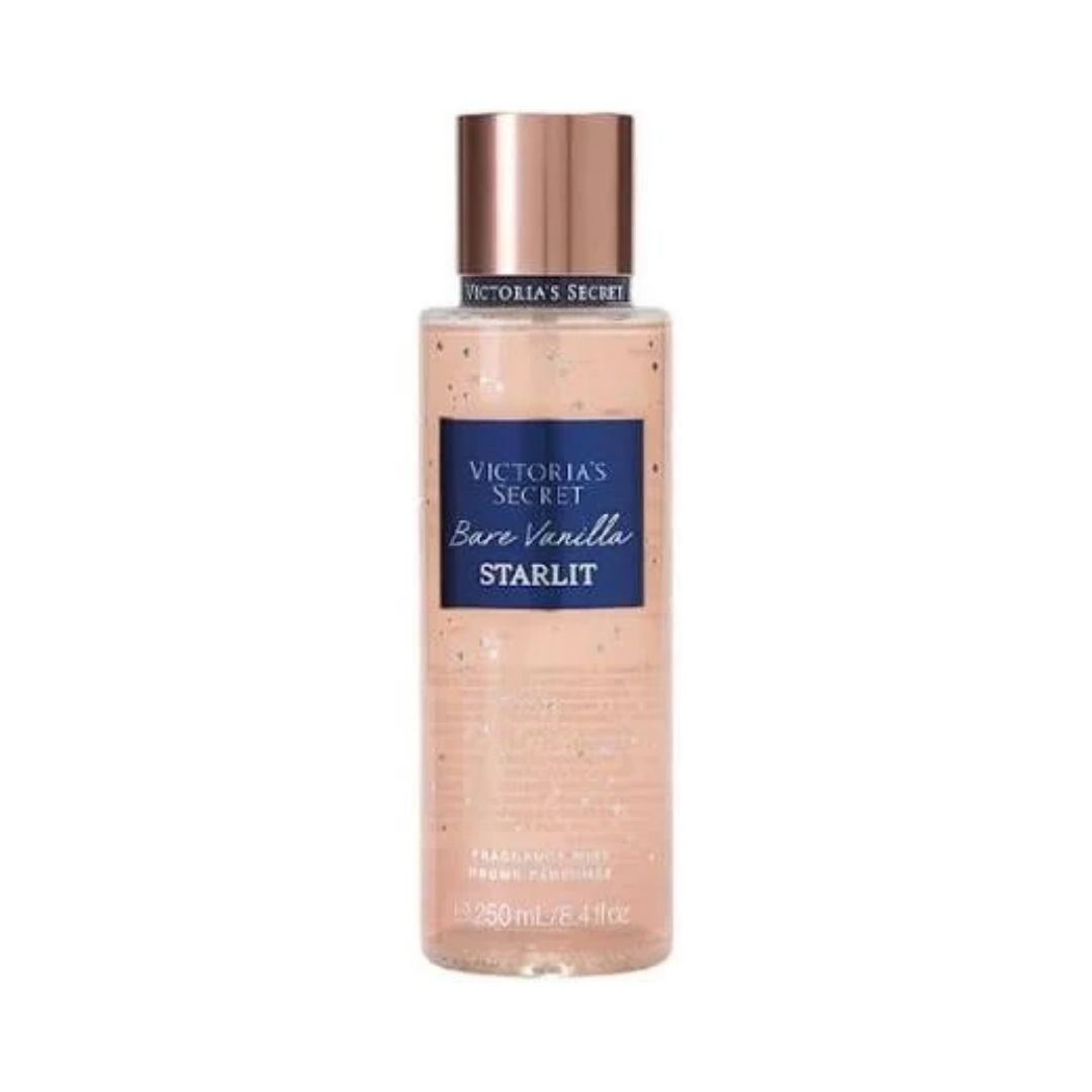 Victoria Secret Bare Vanilla Starlit Fragrance Mist 250ML ויקטוריה סיקרט באר ונילה סטרליט פרגרנס מיסט