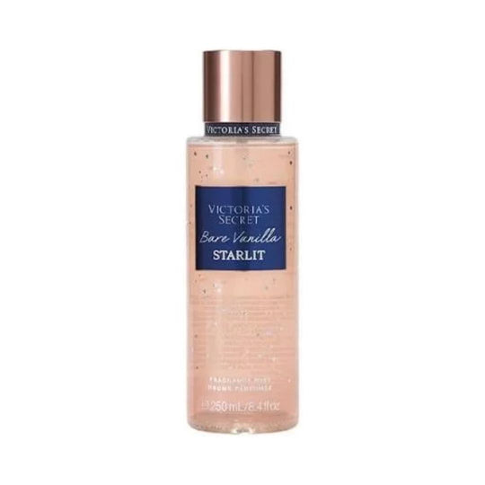 Victoria Secret Bare Vanilla Starlit Fragrance Mist 250ML ויקטוריה סיקרט באר ונילה סטרליט פרגרנס מיסט