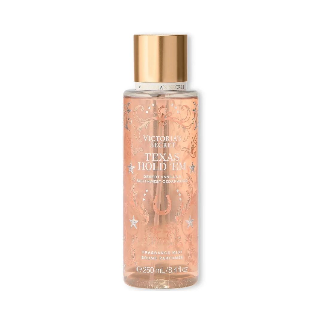 Victoria Secret Texas Hold'em Fragrance Mist 250ML ויקטוריה סיקרט טקסס הולדם פרגרנס מיסט