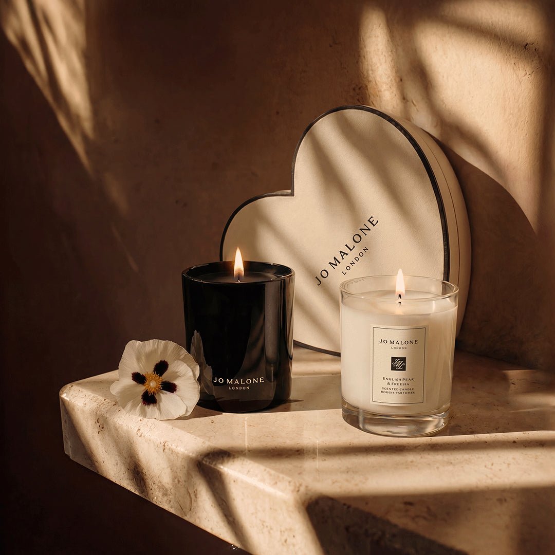 Jo Malone London Valentine's Day Set Gift מארז צמד נרות לכבוד וולנטיין דיי (מתנה לא לרכישה)