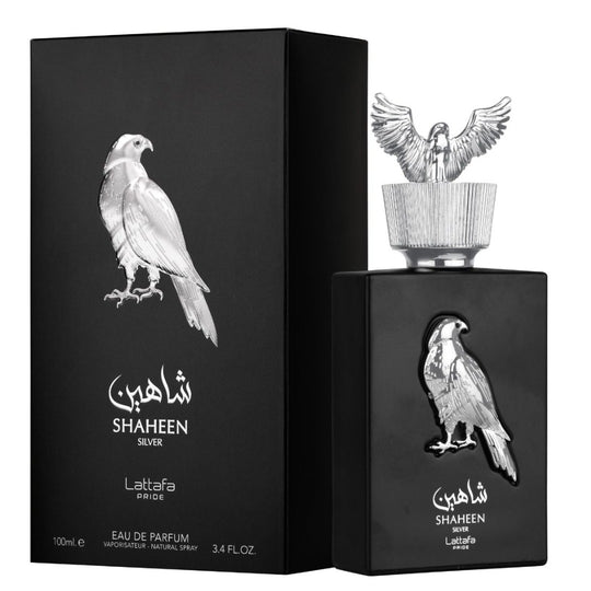Lattafa - Pride Shaheen Silver EDP Unisex 100ML-GLAM42
