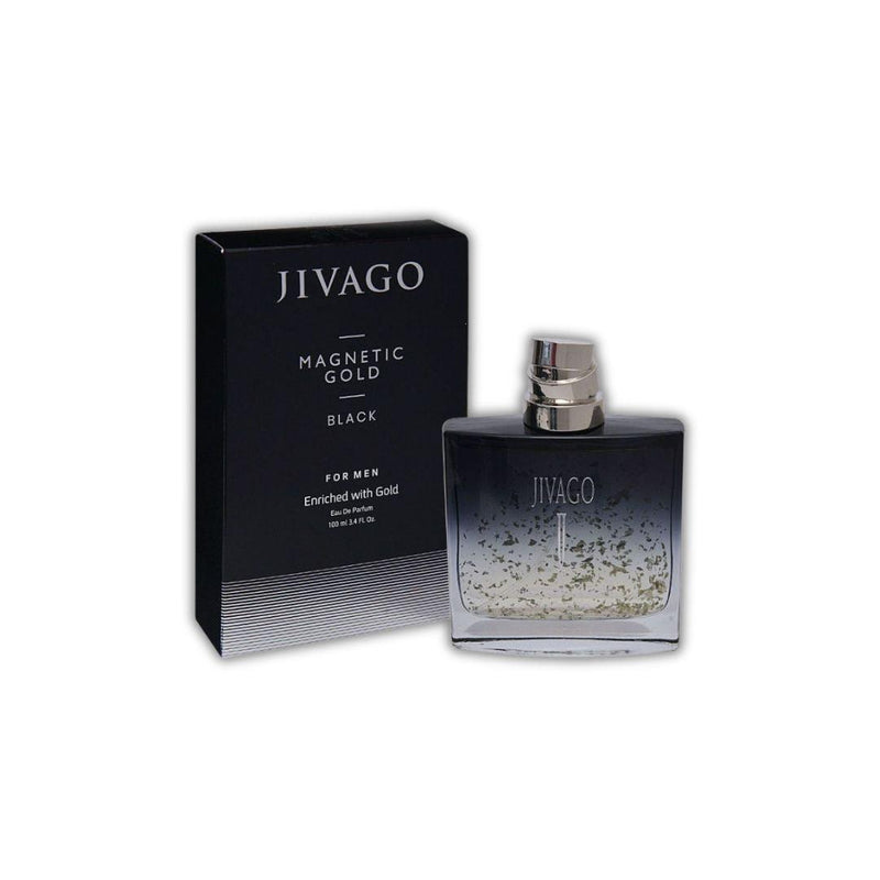 Jivago Magnetic Gold Black Edp 100ml בושם ג'יוואגו לגבר - GLAM42