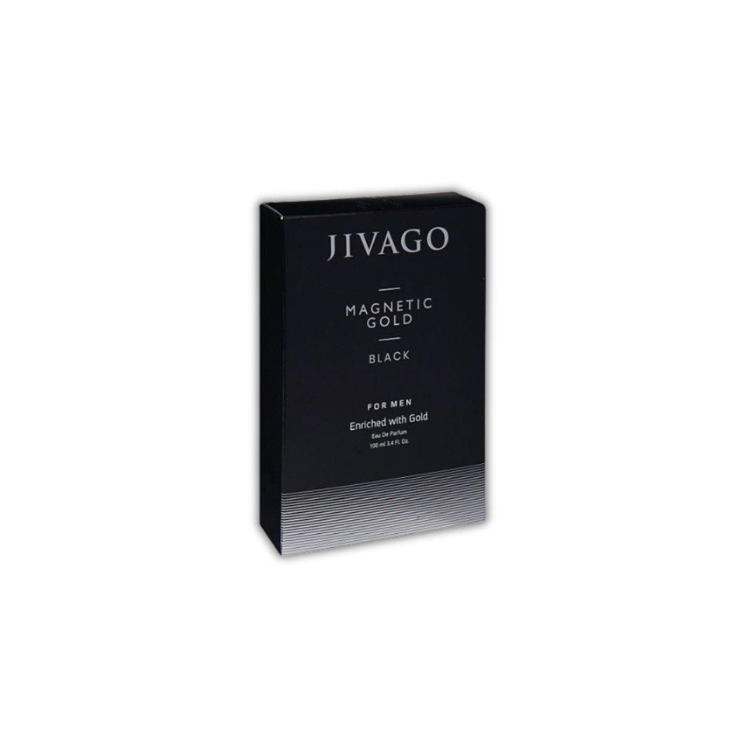 Jivago Magnetic Gold Black Edp 100ml בושם ג'יוואגו לגבר - GLAM42