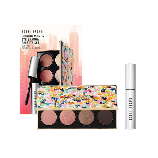 Bobbi Brown Shng Mmnt Eye Shad Palet מארז בובי בראון מסקרה ופלטת צלליות-GLAM42