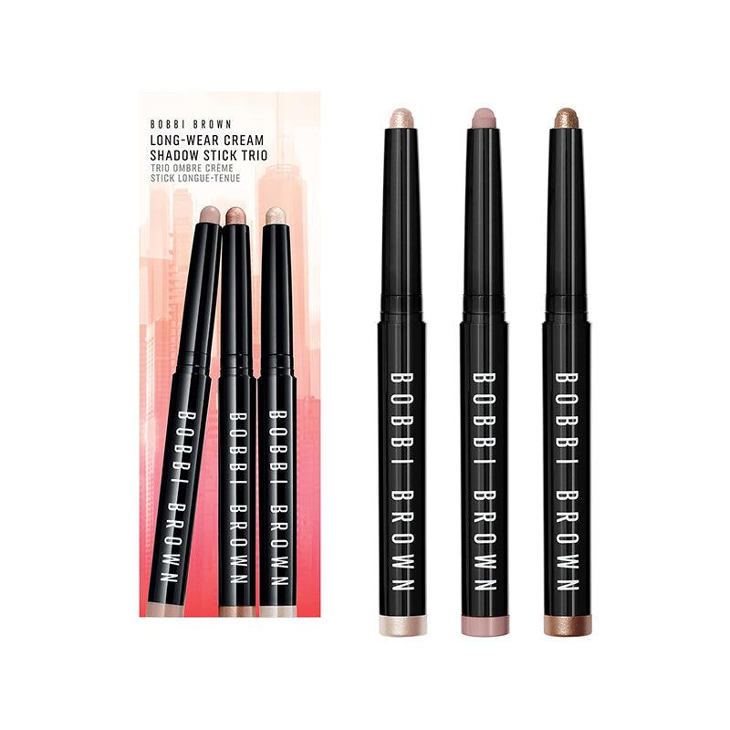 Bobbi Brown Long-wear Cream Shadw Stick Trio מארז בובי בראון שלישיית צלליות קרמיות עמידות בסטיק - GLAM42