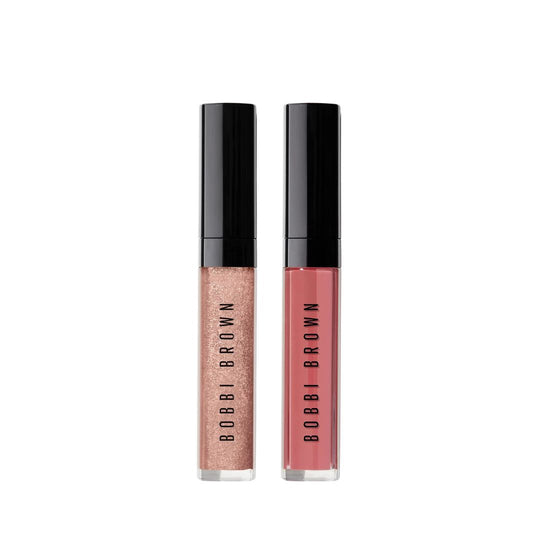 Crushed Lip Gloss Duo בובי בראון צמד ליפגלוסים מעושרים בשמנים מזינים
