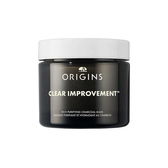 Origins Clear Improvement™ Rich Purifying Charcoal Mask אוריג'נס מסכת פנים עשירה לניקוי הנקבוביות עם צ'יה-GLAM42