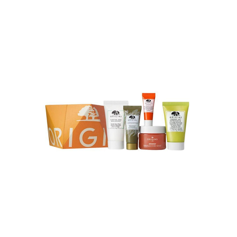 Origins 5 pc Gift Set תיק מתנה המכיל 5 פריטים בגודל מיוחד-לא לרכישה