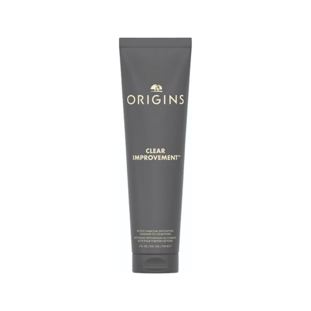 Origins Clear Improvement Active Charcoal Detoxifying Cleanser 150ML | אוריג'ינס סבון ניקוי עם פחם פעיל 150 מ"ל-GLAM42
