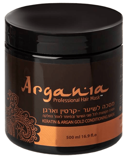 Argania Argan Mask 500ml ארגניה מסיכה מקצועית לשיער קרטין וארגן - GLAM42