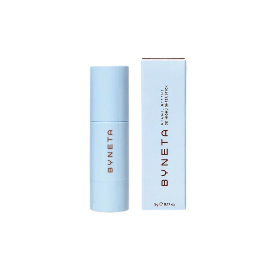 BY NETA Stick Highlighter Miami B**H 5G | ביי נטע - היילייטר סטיק מיאמי ביץ לאפקט תלת־מימד ולמראה זוהר במיוחד