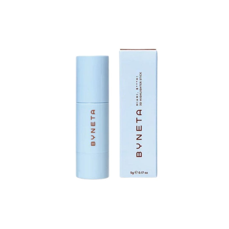 BYNETA Stick Highlighter Miami B**H 5G | ביי נטע - היילייטר סטיק מיאמי ביץ לאפקט תלת־מימד ולמראה זוהר במיוחד-GLAM42