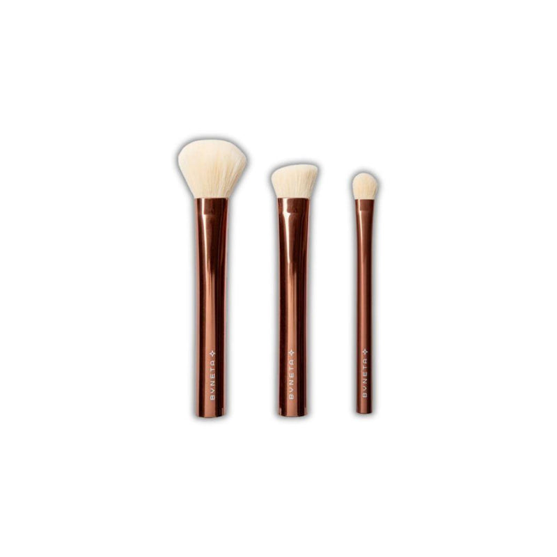 Byneta Must Have 3 Brush Set ביינטע סט 3 מברשות איפור - GLAM42