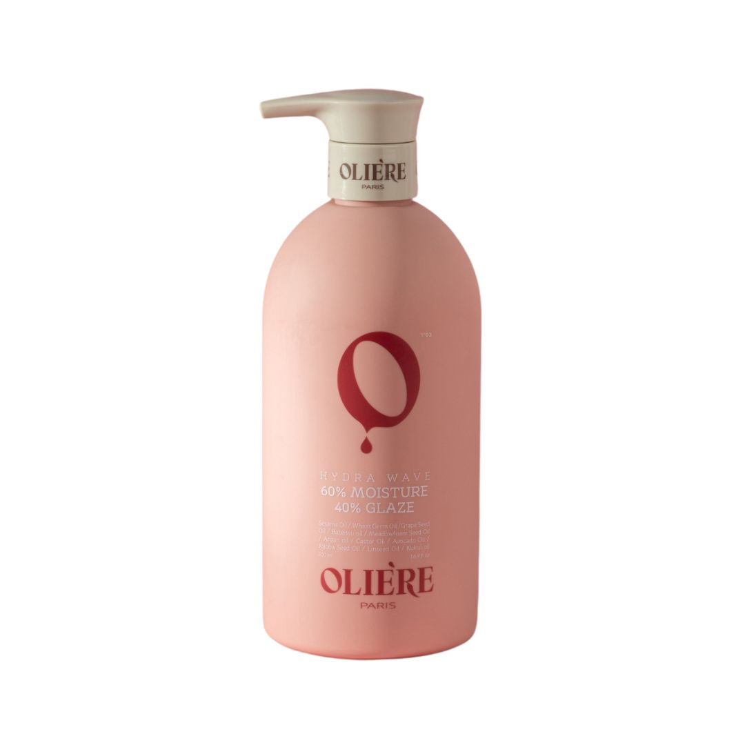 Oliere Paris Hydra Wave Moisture & Glaze 500ML | אולייר קרם גלייז לשיער מתולתל 500 מ"ל-GLAM42