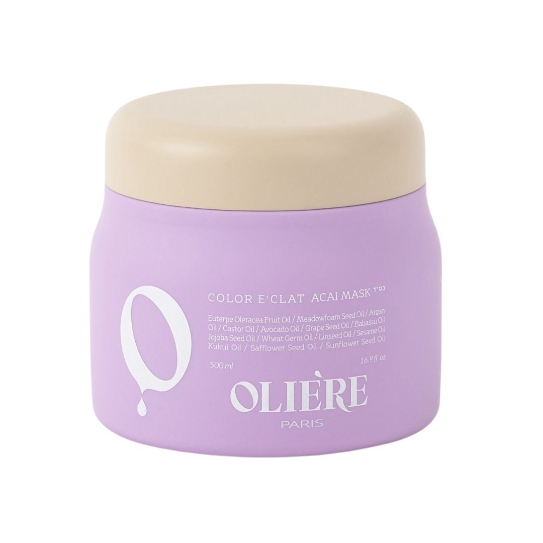 Oliere Paris Acai Pigment Mask 500ML | אולייר מסכת פיגמנט אסאי 500 מ"ל-GLAM42