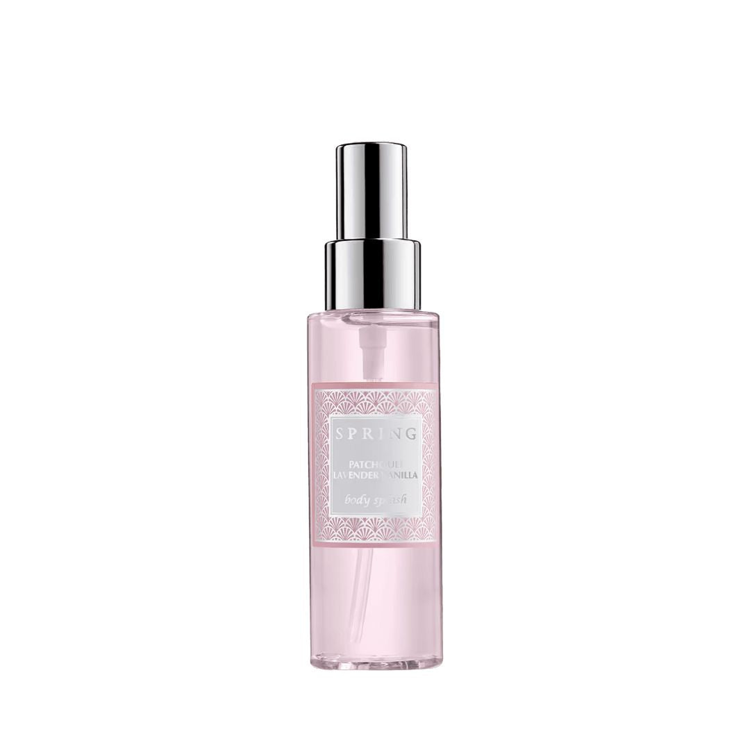Spring Body Splash Patchouli Lavender  ספרינג ספריי גוף