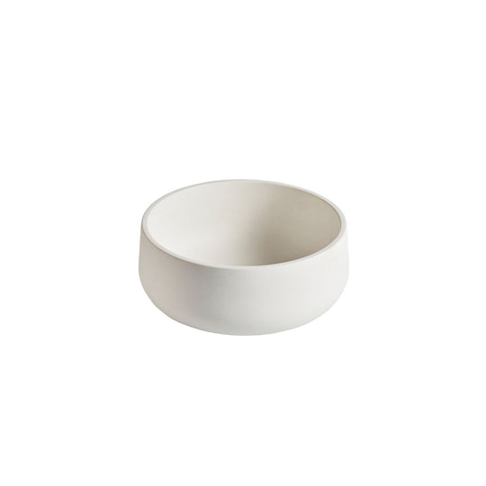 Spring Round White Vase ספרינג אגרטל בטון שחור עגול קוטר 20 ס"מ-GLAM42