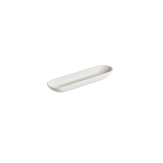 Spring Elongated White Vase ספרינג אגרטל בטון לבן מוארך 35 ס"מ-GLAM42
