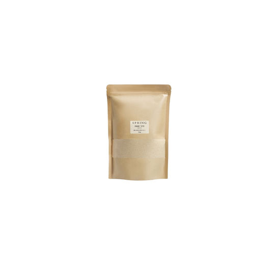 Spring Wax Pearl Candle Belgian Linen ספרינג נר פניני שעווה בריח בלגיאן לינן בצבע שמנת 500 גרם+15 פתילים-GLAM42