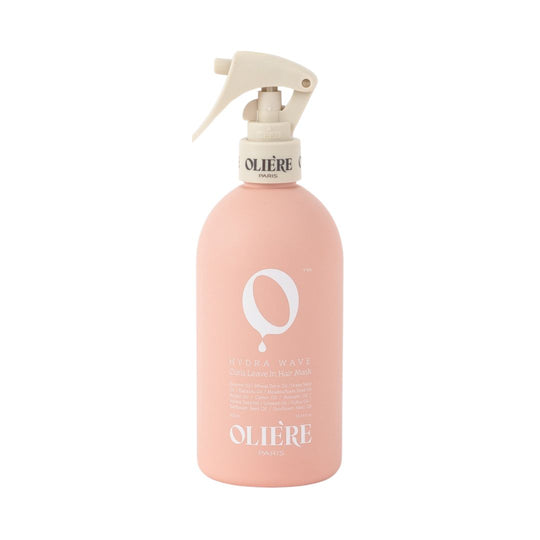 Oliere Paris Hydra Wave Curls Leave In Hair Mask 300ML | אולייר פריז מסכה ללא שטיפה לשיער גלי עד מתולתל 300 מ"ל-GLAM42