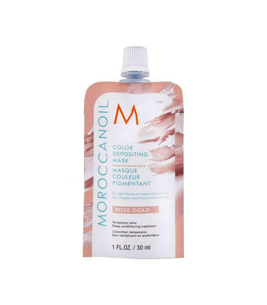 Moroccanoil Rose Gold Color Depositing Mask מסכת צבע זמני רוז גולד-GLAM42