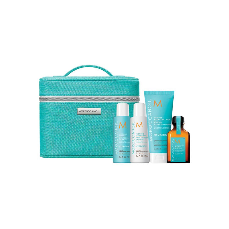 Moroccanoil Travel Set Hydration מרוקן אויל מארז נסיעות לשיער מועשר בלחות - GLAM42