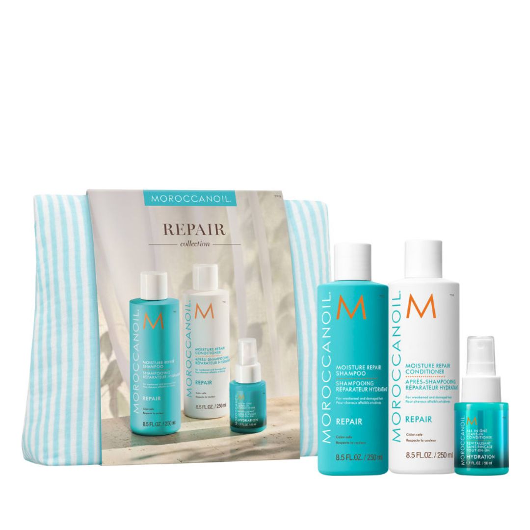 Moroccanoil The Essence of Spring - Repair מרוקן אויל מארז לטיפוח השיער מסדרת השיקום